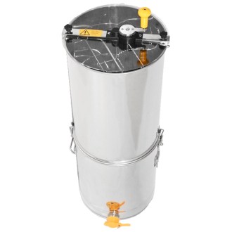 Extracteur de miel avec cuve Mellarius MiniLine 2 cadres manuel P40