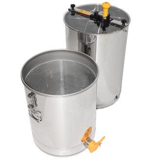 Extracteur de miel avec cuve Mellarius MiniLine 2 cadres manuel P40