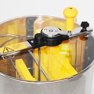 Extracteur de miel avec cuve Mellarius MiniLine 2 cadres manuel P40