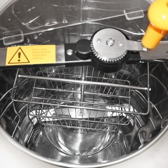 Extracteur de miel avec cuve Mellarius MiniLine 2 cadres manuel P40