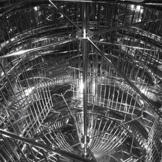 Extracteur de miel Mellarius MiniLine 4 cadres manuel avec pieds P52