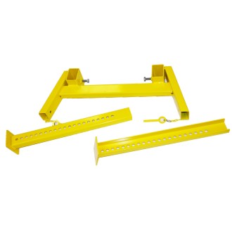 Support galvanisé jaune pour ruches 23,5 - 56,5 cm - 1 pièce