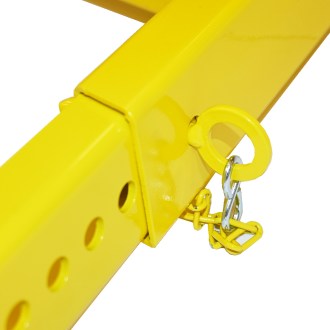 Support galvanisé jaune pour ruches 23,5 - 56,5 cm - 1 pièce