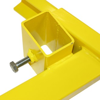 Support galvanisé jaune pour ruches 23,5 - 56,5 cm - 1 pièce
