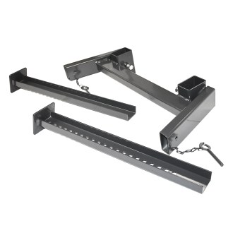 Support galvanisé anthracite pour ruches 23,5 - 56,5 cm - 1 pièce