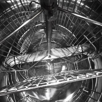 Extracteur de miel avec cuve Mellarius OptiLine 3 r. avec moteur électrique 230V P40