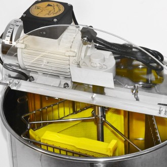 Extracteur de miel avec cuve Mellarius OptiLine 3 r. avec moteur électrique 230V P40