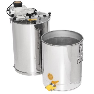 Extracteur de miel avec cuve Mellarius OptiLine 3 r. avec moteur électrique 230V P40