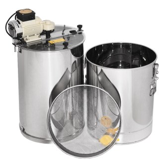 Extracteur de miel avec cuve Mellarius OptiLine 3 r. avec moteur électrique 230V P40