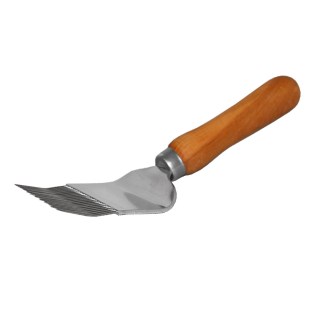 Herse à désoperculer - manche en bois - 21 aiguilles