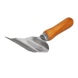 Herse à désoperculer - manche en bois - 21 aiguilles