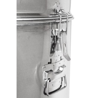 Extracteur de miel avec cuve Mellarius OptiLine 4 cadres avec moteur électrique 230V P52