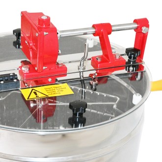 Extracteur de miel Mellarius MaxiLine 3 cadres manuel avec grande manivelle P40