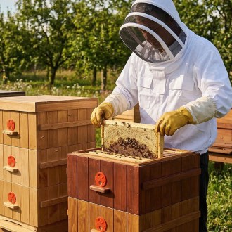 Blouson d'apiculteur cosmonaute avec voile taille: S - XXL