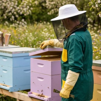 Blouson d'apiculteur, verte, taille - taille CZ: 52-60