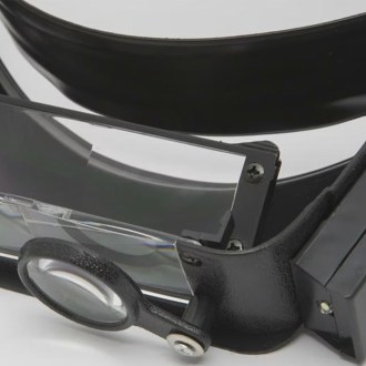 Loupe frontale avec éclairage - frontale