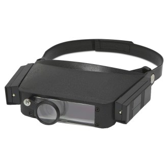 Loupe frontale avec éclairage - frontale