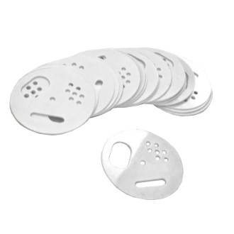 Réducteur d'entrée - diam. 5 cm - blanc