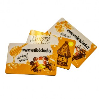 Bon cadeau d'une valeur de 500 à 5000 couronnes tchèques