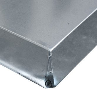 Toit en tôle pour ruche d'abeilles - Zander/Langstroth 520x425x60 mm - conique