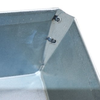 Toit en tôle pour ruche d'abeilles - Zander/Langstroth 520x425x60 mm - conique