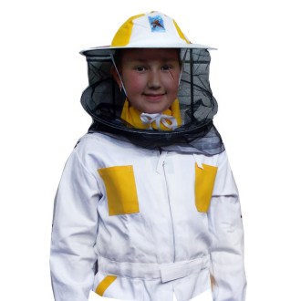 Vareuse d'apiculture pour enfant, taille : 104-164