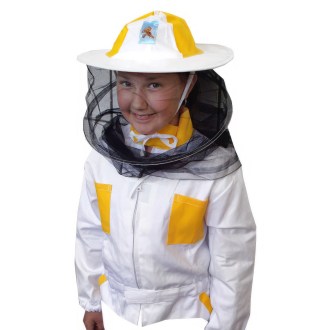 Vareuse d'apiculture pour enfant, taille : 104-164