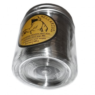 Fil d'apiculture MELLARIUS - inox avec dévidoir 500 g