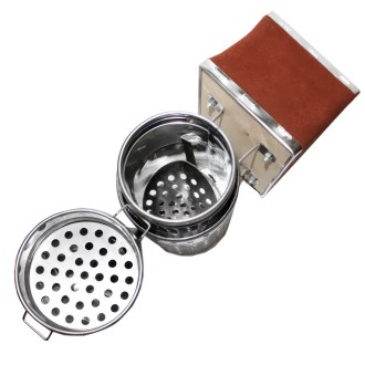 Enfumoir en acier inoxydable - grand - P