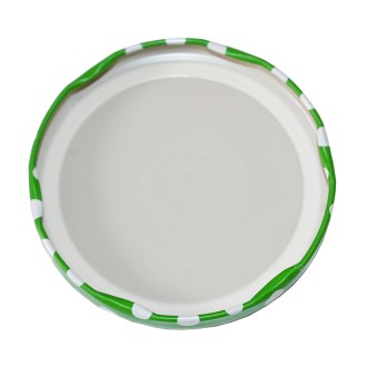 Couvercle pour bocal TO 82 - Points - vert