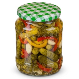 Couvercle pour pot TO 82 - Losange vert