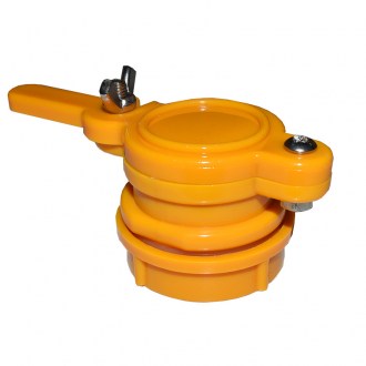 Robinet - en plastique, à couteau