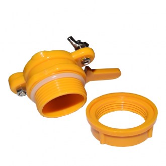 Robinet - en plastique, à couteau