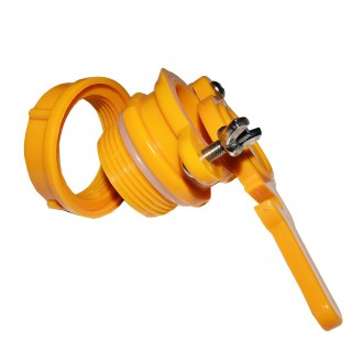 Robinet - en plastique, à couteau