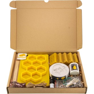 Kit créatif de fabrication de bougies - motif abeille