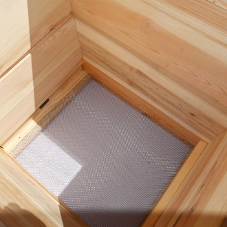 Ruche Langstroth 3 x 1/1 (232) - 10 cadres - zinc