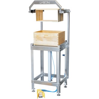 Griffe à désoperculer, machine à désoperculer 40 cadres PREMIUM, extrudeur 100 kg