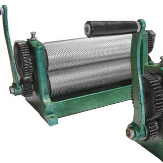 Pressoir à cire en inox pour cire gaufrée - gravée