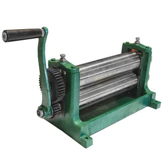 Presse manuelle pour feuilles de cire gaufrée - lisse