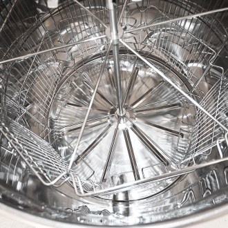 Extracteur de miel Mellarius MaxiLine 6 cadres tangentiel avec moteur électrique 230V P64