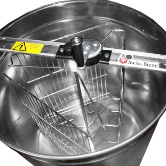 Extracteur de miel Swiss Biene 3 cadres manuel P40