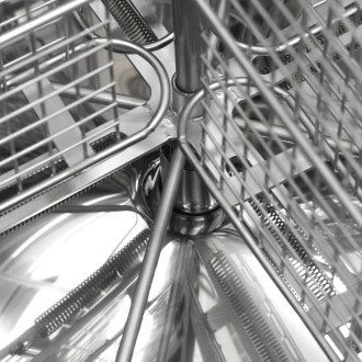 Extracteur de miel Lysoň BASIC 6 cadres réversible. CZ 39x24 - 230V - P80