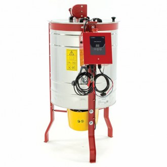 Extracteur de miel Lysoň CLASSIC LINE 4 cadres tangentiels manivelle + électrique 12/230 V P50