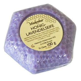 Savon au miel et à la lavande