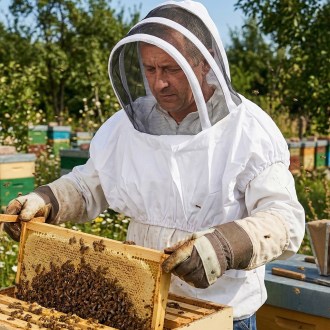 Voile de protection Mellarius en toile de coton