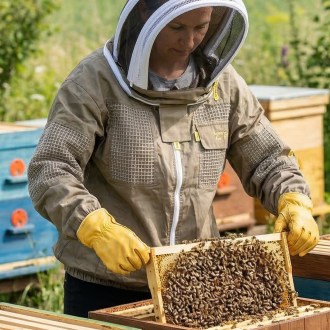 Vareuse d'apiculteur avec ventilation partielle Elegant Bee taille : S-XXXXL