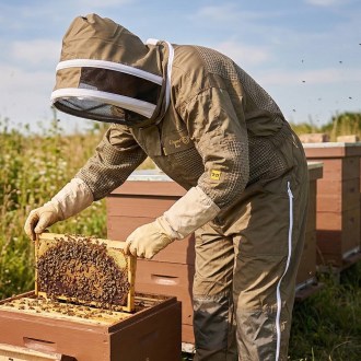 Combinaison d'apiculture avec ventilation partielle Elegant Bee taille : S-XXXXL