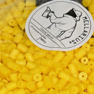 D'espacements avec clou - coniques - 100 pièces - Jaune