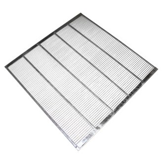 Grille à reine métallique 420x420 mm DE