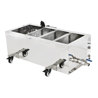 Maturateur à miel avec tamis en cascade et couvercle Mellarius